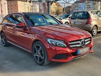 Gebraucht Mercedes C250 204 PS (150 kW) 2017 Rot Kombi