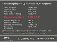 gebraucht Opel Crossland X Limited Edition 1.2 Klima Tempom PDC