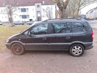 Gebraucht Opel Zafira 147 PS (108 kW) 2001 Schwarz Van / Kleinbus