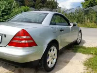 Gebraucht Mercedes SLK230 193 PS (141 kW) 1997 Silber Cabrio