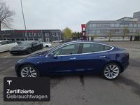 Gebraucht Tesla Model 3 Long Range AWD 324 kW (441 PS) 2020 Blau Limousine