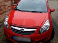 Gebraucht Opel Corsa 80 PS (58 kW) 2007 Rot Kleinwagen