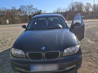 Gebraucht BMW 116 122 PS (89 kW) 2007 Schwarz Kleinwagen