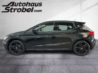 Gebraucht Seat Ibiza FR 110 PS (80 kW) 2023 Midnight schwarz metallic (metallic) Kleinwagen