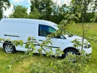 Gebraucht VW Caddy 109 PS (80 kW) 2011 Weiß Van / Kleinbus
