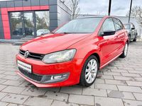 Gebraucht VW Polo Style 90 PS (66 kW) 2011 Orange Kleinwagen