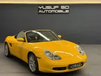 Brugt Porsche Boxster 220 HK (161 kW) 2002 Gul Cabriolet
