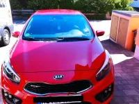 Gebraucht Kia Ceed GT GT 214 PS (157 kW) 2016 Rot Limousine