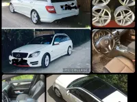 Gebraucht Mercedes C220 AMG line 170 PS (125 kW) 2012 Weiß Kombi