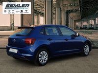 Gebraucht VW Polo Trendline 65 PS (47 kW) 2019 Blau Kleinwagen