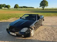 Gebraucht Mercedes SLK200 163 PS (119 kW) 2003 Schwarz Cabrio
