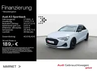 Używany Audi A3 Advanced 204 KM (150 kW) 2025 Biały Sedan/Limuzyna