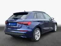 Neu Audi A3 Advanced 150 PS (110 kW) 2025 Navarrablau metallic Limousine