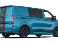 Neu Ford E-Transit Sport 160 kW (218 PS) 2026 Digital aqua blue metallic Van