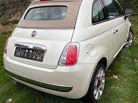 Gebraucht Fiat 500C Lounge 101 PS (74 kW) 2011 Weiß Cabrio