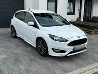 Brugt Ford Focus ST-Line 125 HK (91 kW) 2017 Hvid Sedan