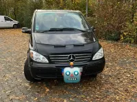 Gebraucht Mercedes Viano 116 PS (85 kW) 2009 Schwarz Van / Kleinbus