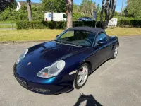 Gebraucht Porsche Boxster 204 PS (150 kW) 1998 Blau Cabrio