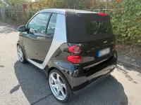 Gebraucht Smart ForTwo Cabrio 70 PS (51 kW) 2009 Schwarz Cabrio