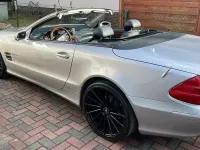 Gebraucht Mercedes SL500 306 PS (225 kW) 2002 Silber Cabrio