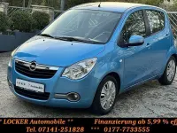 Gebraucht Opel Agila Edition 94 PS (69 kW) 2012 Blau Kleinwagen