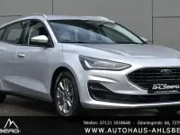Gebraucht Ford Focus Titanium 120 PS (88 kW) 2022 Polarsilber Kombi