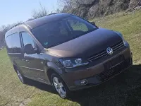 Gebraucht VW Caddy Maxi 102 PS (75 kW) 2010 Braun Van / Kleinbus