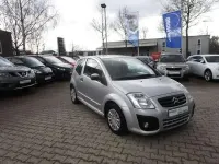 Gebraucht Citroën C2 VTR Sport 60 PS (44 kW) 2008 Aluminiumgrau/metallic Kleinwagen