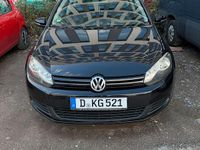 Usata VW Golf VI 80 CV (58 kW) 2009 Nero Utilitaria