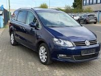 Gebraucht VW Sharan Highline 150 PS (110 kW) 2018 Blau Van / Kleinbus