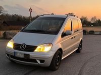 Gebraucht Mercedes Vaneo 90 PS (66 kW) 2002 Silber Van / Kleinbus