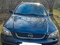 Gebraucht Opel Astra 101 PS (74 kW) 2002 Schwarz Kombi