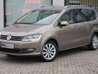 Gebraucht VW Sharan Highline 150 PS (110 kW) 2017 Gold Van / Kleinbus