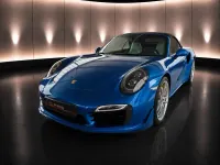 Gebraucht Porsche 991 560 PS (411 kW) 2015 Blau Cabrio