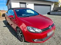 Gebraucht VW Golf Design 105 PS (77 kW) 2011 Rot Cabrio