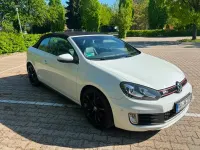 Gebraucht VW Golf Cabriolet GTI 211 PS (155 kW) 2012 Weiß Cabrio