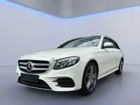 Gebraucht Mercedes E220 AMG line 194 PS (142 kW) 2018 Diamantweissmet Kombi