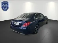 Gebraucht Mercedes C200 AMG line 160 PS (117 kW) 2021 Blau schwarz Limousine