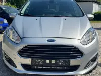 Gebraucht Ford Fiesta Titanium 95 PS (69 kW) 2016 Polarsilber metallic Kleinwagen