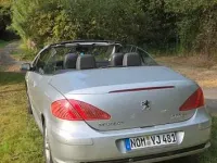 Gebraucht Peugeot 307 CC 109 PS (80 kW) 2006 Silber Cabrio
