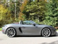 Gebraucht Porsche 718 Boxster Chrono 299 PS (219 kW) 2019 Achatgrau Cabrio