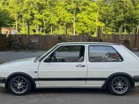 Gebraucht VW Golf II 55 PS (40 kW) 1989 Weiß Kleinwagen