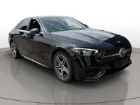 Gebraucht Mercedes C200 AMG line 163 PS (119 kW) 2026 Metalliclack obsidianschwarz m Limousine