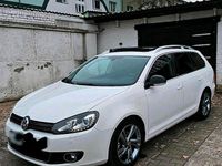 Gebraucht VW Golf VII Style 122 PS (89 kW) 2012 Weiß Kombi
