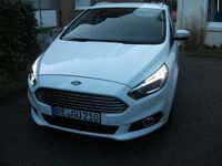 Gebraucht Ford S-MAX Titanium 160 PS (117 kW) 2017 Weiß Van / Kleinbus