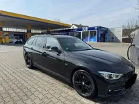 Gebraucht BMW 320 Sport Line 190 PS (139 kW) 2018 Schwarz Kombi