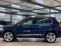 Gebraucht VW Tiguan R-line 211 PS (155 kW) 2014 Blau SUV