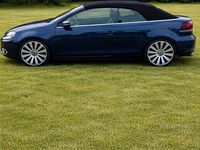 Gebraucht VW Golf Cabriolet 122 PS (89 kW) 2012 Blau Cabrio