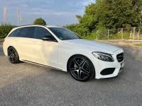 Gebraucht Mercedes C250 AMG line 204 PS (150 kW) 2017 Weiß Limousine