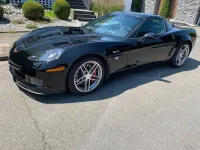 Gebraucht Corvette Z06 513 PS (377 kW) 2007 Schwarz Coupé